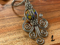 Keyholder - wire small stone