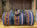 Duffle bag - jaspe & leather