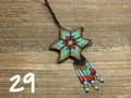 Beaded Ornament - Star Small MORE COLORS