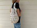 Backpack purse - netting cotton