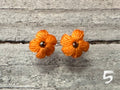 Earring- thread flowers