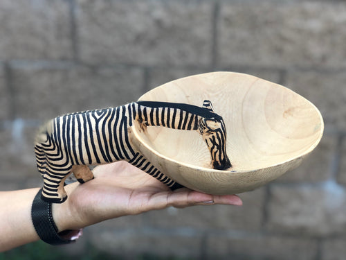 Zebra Drinking Bowl - med