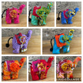 Keychain - stuffed elephant