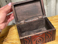 Carved Wooden Box - medium