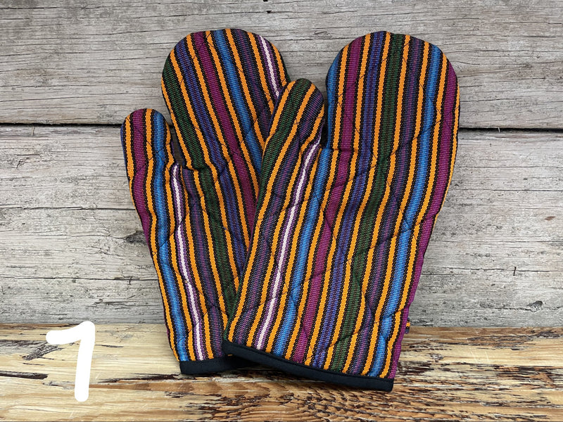 Oven Gloves - set of 2 jaspe