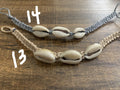 Cowrie Shell Bracelet - MORE COLORS