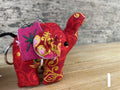Keychain - stuffed elephant