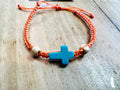 Bracelet with cross - MORE COLORS
