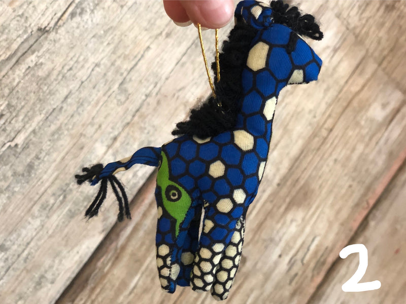 Stuffed animal ornament