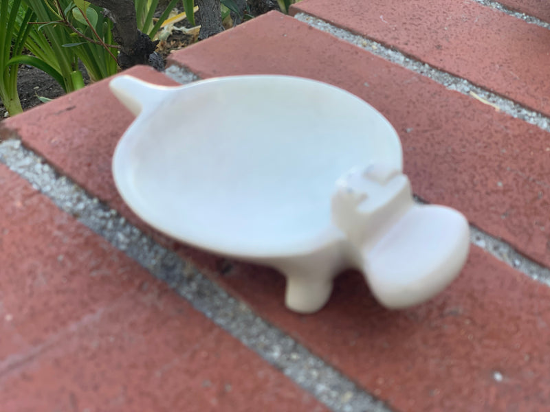 Soapstone Hippo bowl -  sm