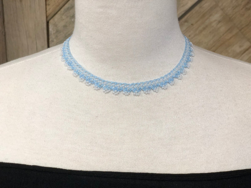 Necklace Crochet & Bead