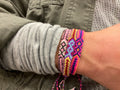 Set of 10 friendship bracelets - MORE COLORS