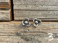 Earrings - silver studs sm