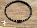Bracelet - rubber w/ round beads