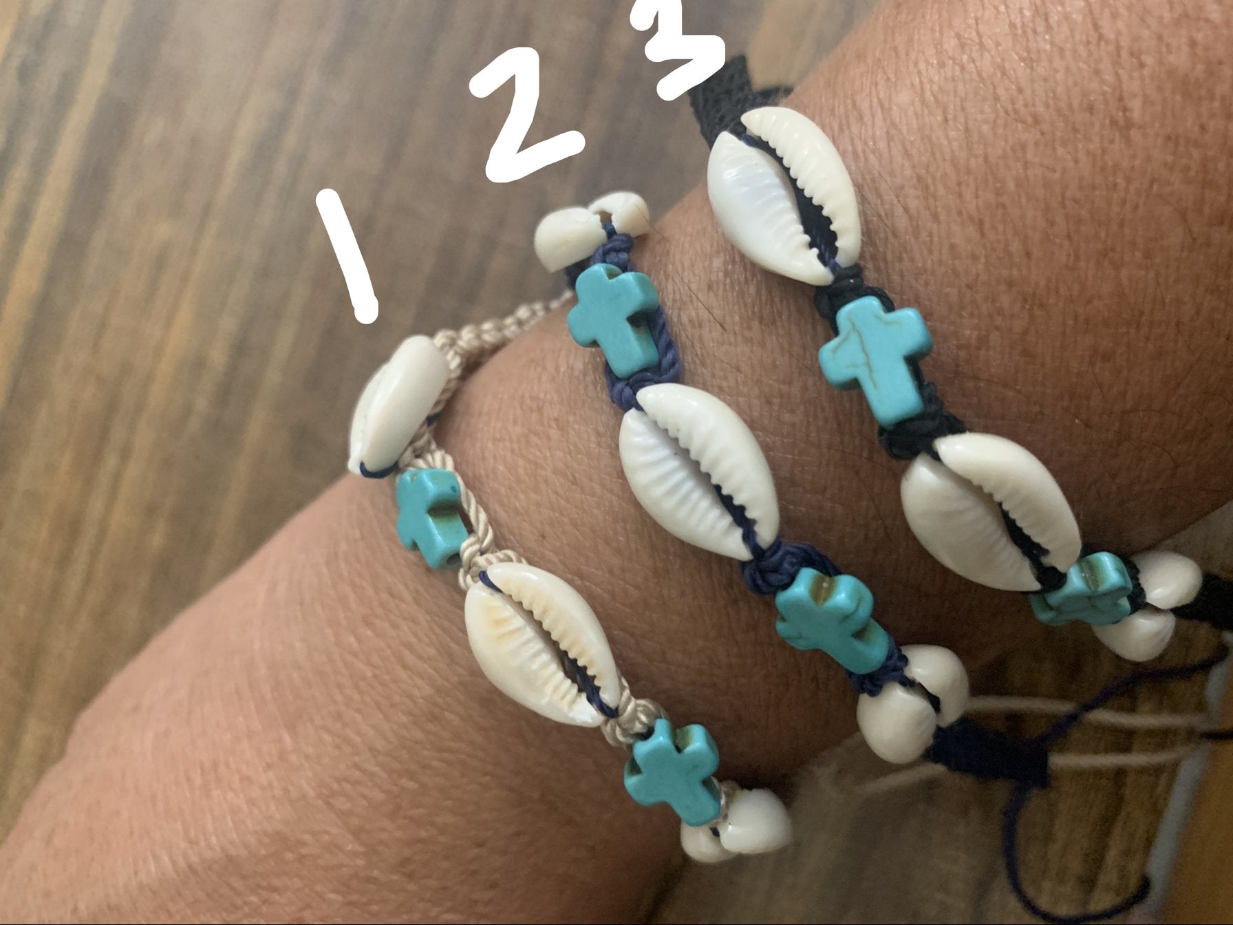 How to Make a Shell Bracelet with Beads 