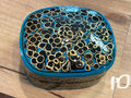 Hand Painted Paper Mache Box - Med