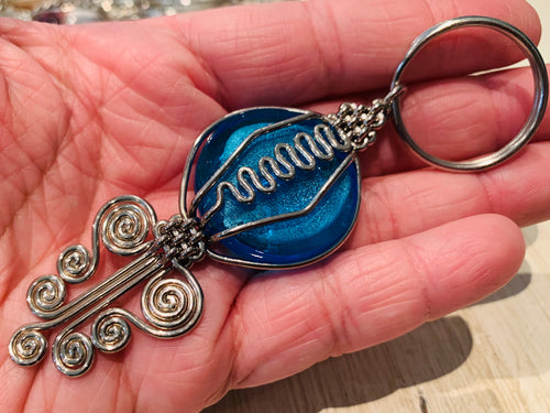 Keychain - wire - MORE COLORS & DESIGNS