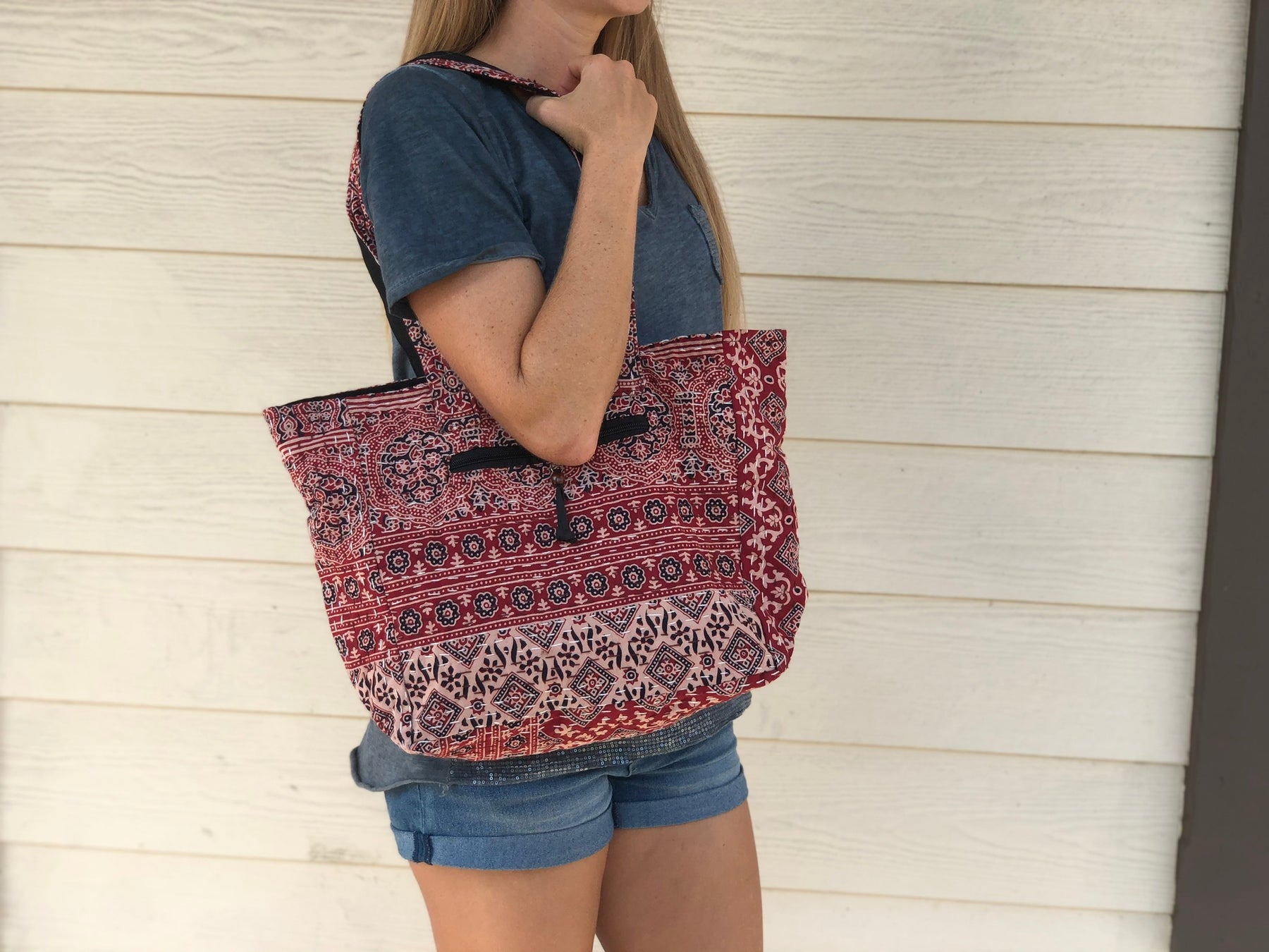 Kantha Shoulder Bag