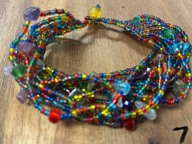 Bracelet - beaded deluxe multi strand