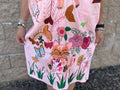 Tunic Dress - Embroidered Nature - OSFM