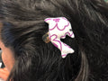 Stuffed Animal Hairclip - Dolphin