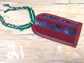 Wipil & Leather Luggage Tag