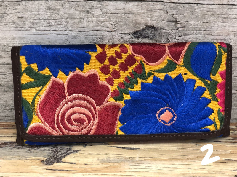 Embroidered Wallet