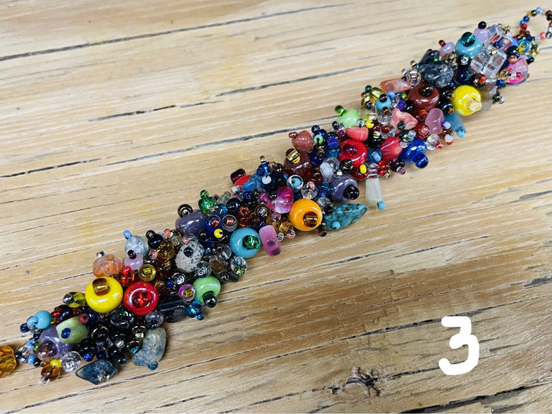 Beaded Deluxe Bracelet - Funky