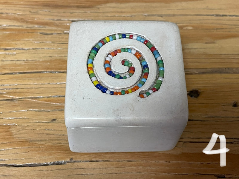 Soapstone box - 2" x 2"