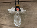 Beaded Ornament - Angel Small
