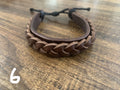 Leather Bracelet - Braided