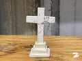 Soapstone - cross on stand