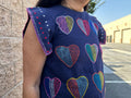 Dress - Embroidered Hearts