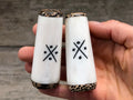 Palm & Bone salt & pepper shakers