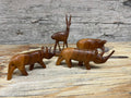 Wooden animals  - tiny