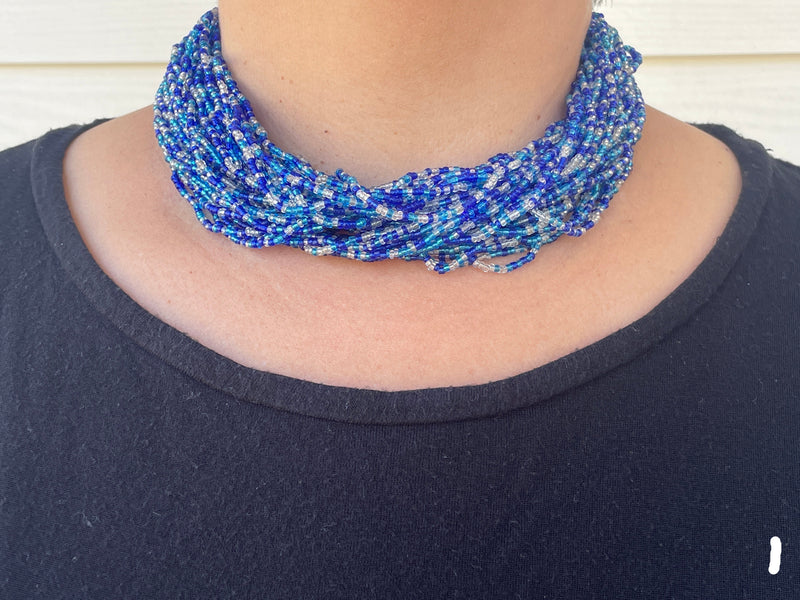 Multi Strand Beaded Necklace