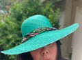 Sabutan hat with eyelet