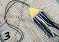 Leather fringe with brass necklace - VARIOUS STYLES