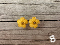 Earring- thread flowers