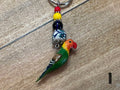 Keyholder - bead & birds