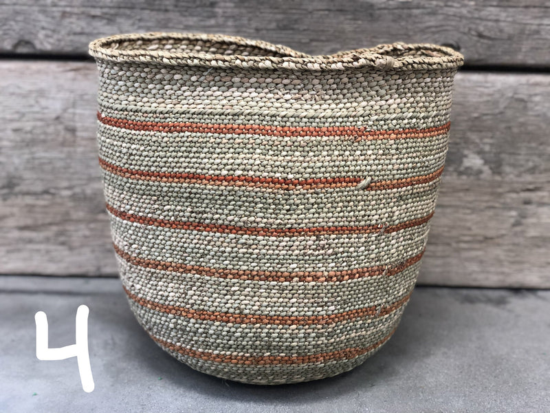 Iringa Striped Baskets - Large