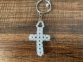 Keychain - beaded cross