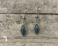 Earrings - jade simple silver - studs & dangle