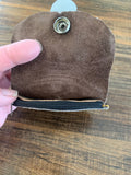 Leather coin purses flower - LIMITED EDITION