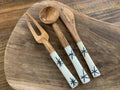 Wood & Bone Utensil Sets
