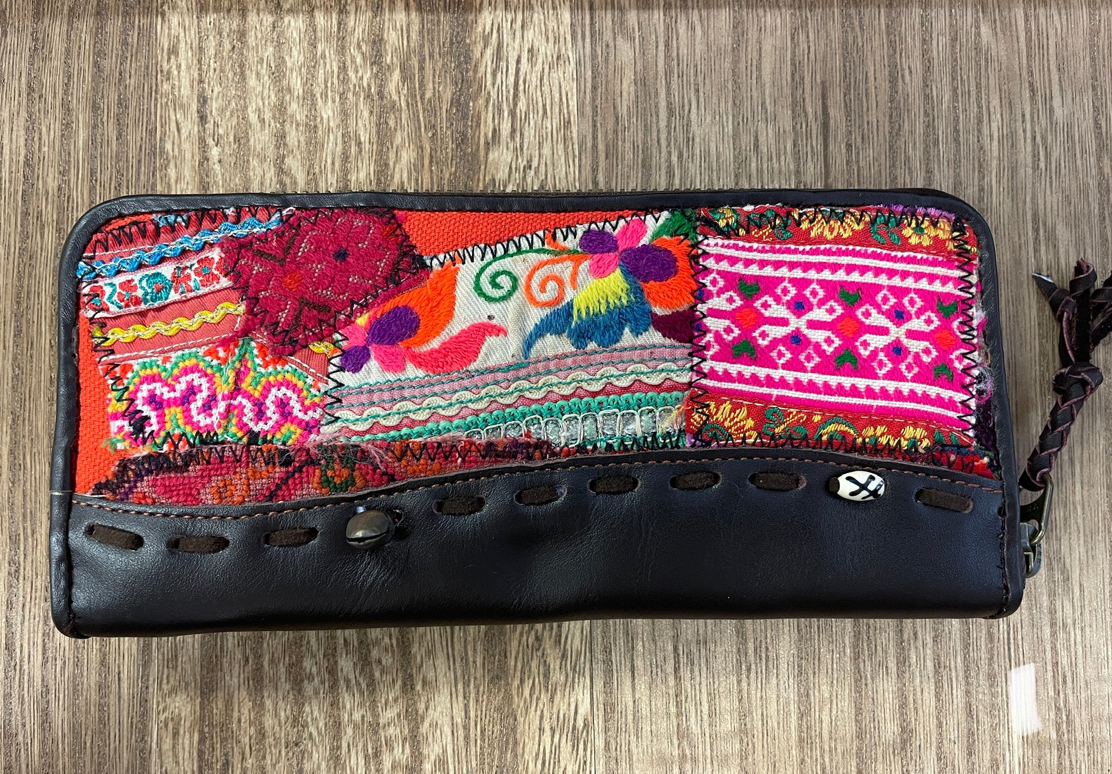 [ジルスチュアート] ROSELA Pattern Zipper Card Wallet★人気★ Leather Zip Wallet – MAISON de SABRÉ