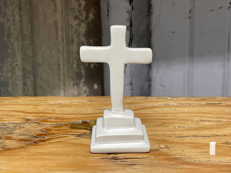 Soapstone - cross on stand
