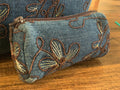 Cosmetic Bag SM Denim Embroidered