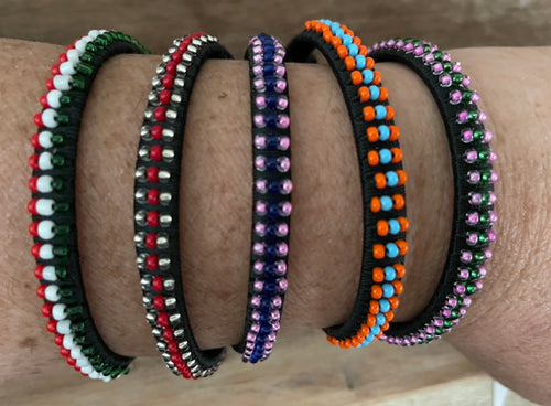 Bracelet - adjustable with beads