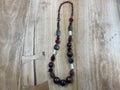Necklace - Wood and Bead Long